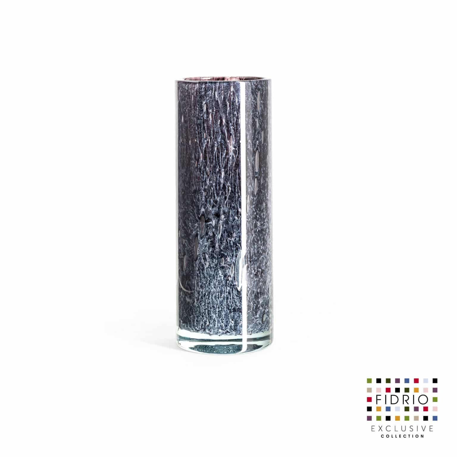 Cylinder vase - black forest