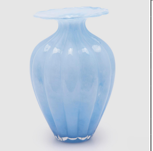 Vase blossom - blue