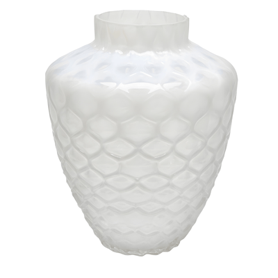 Vase Honeycomb - Wit
