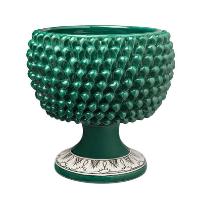 Vase pigna - Verde/ramino - large