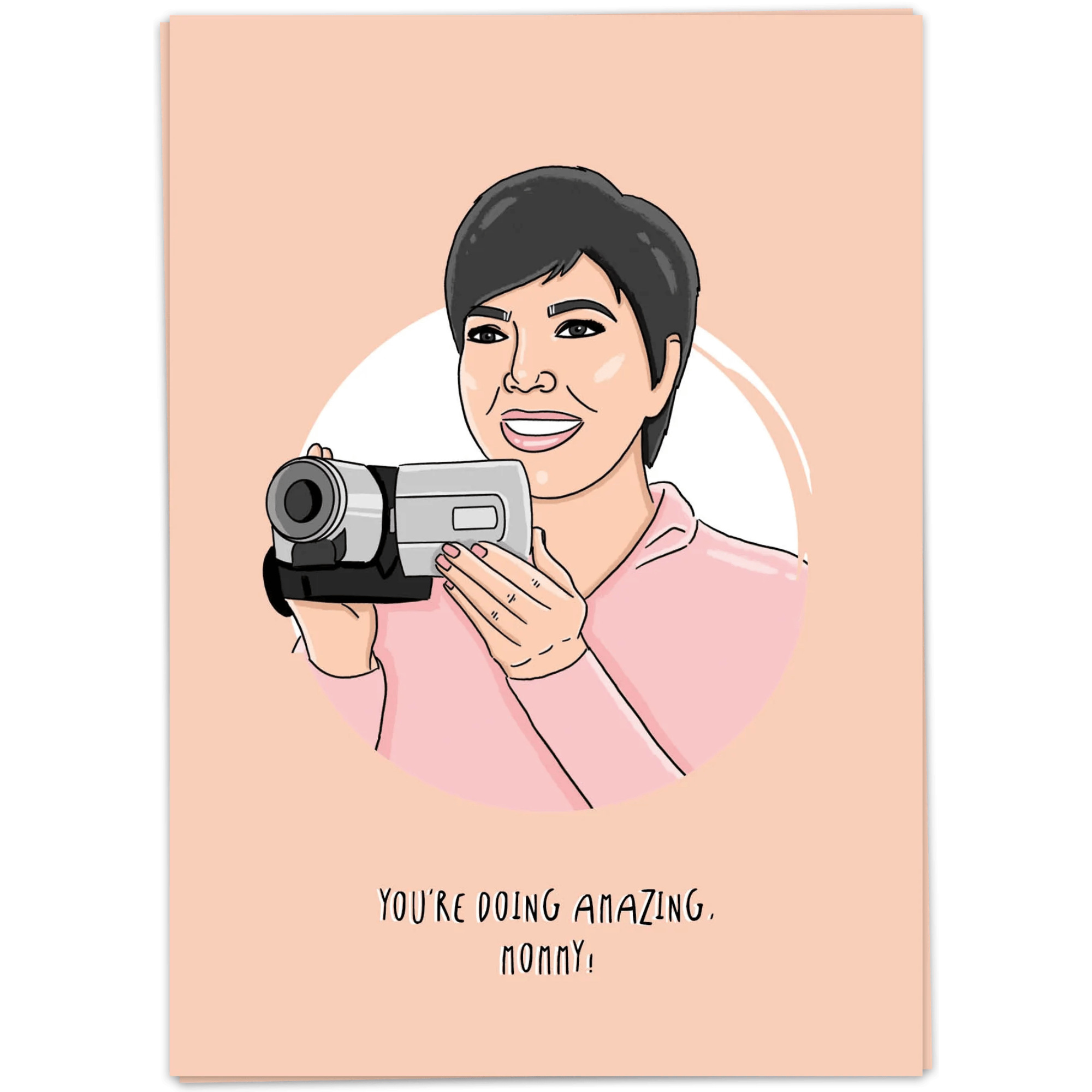 Luxurious Postcard - Amazing Mommy