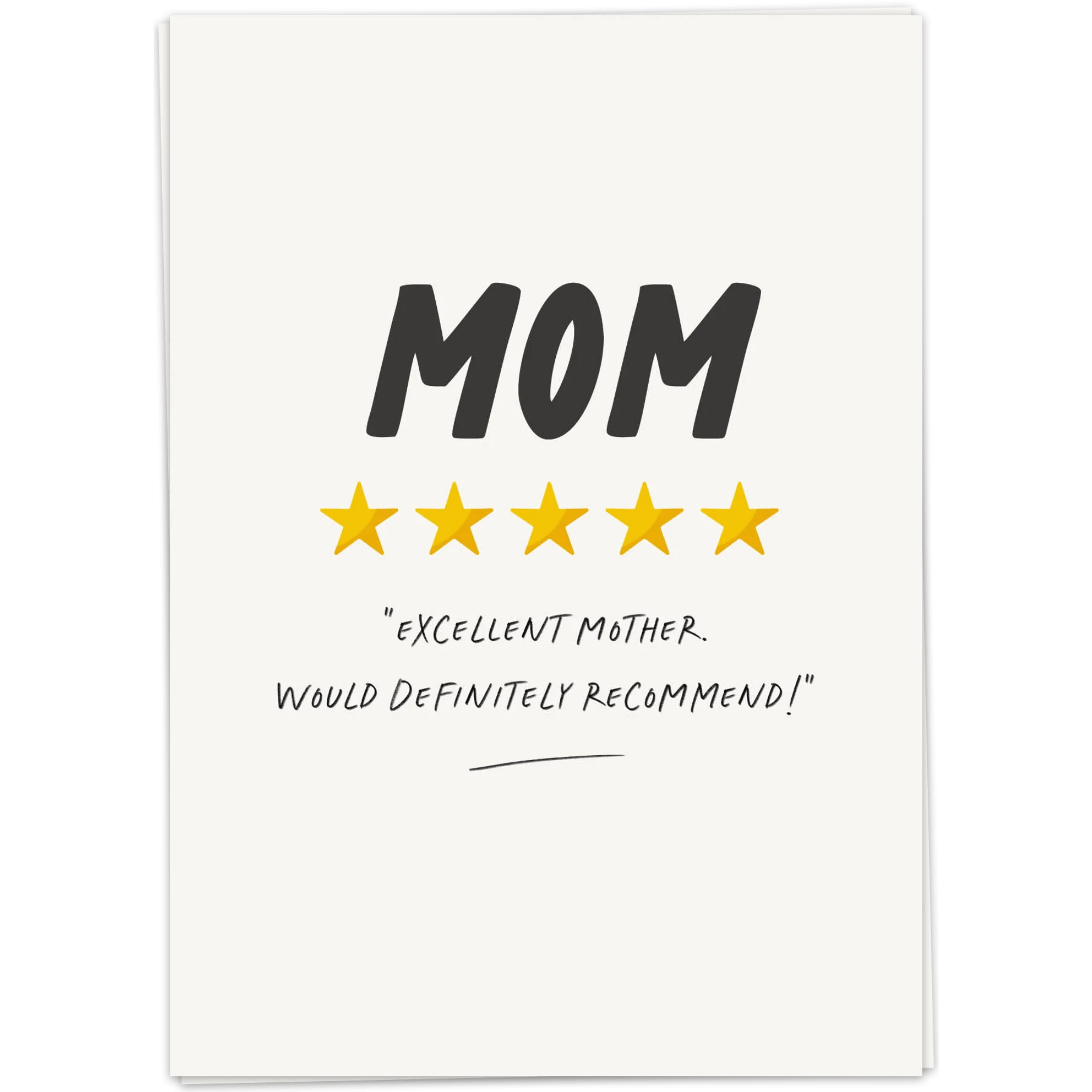 Fancy Postcard - Mom review