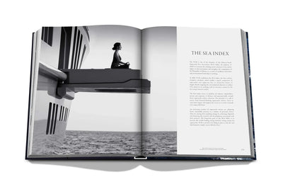 Assouline Monaco Yacht Club open book pages