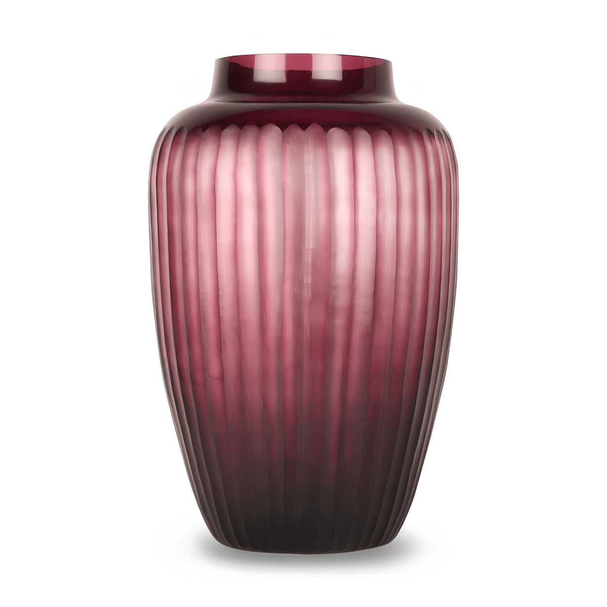 Ametrine Large, glass vase by Daily Flowers