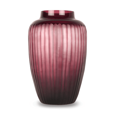 Ametrine Large, glass vase by Daily Flowers