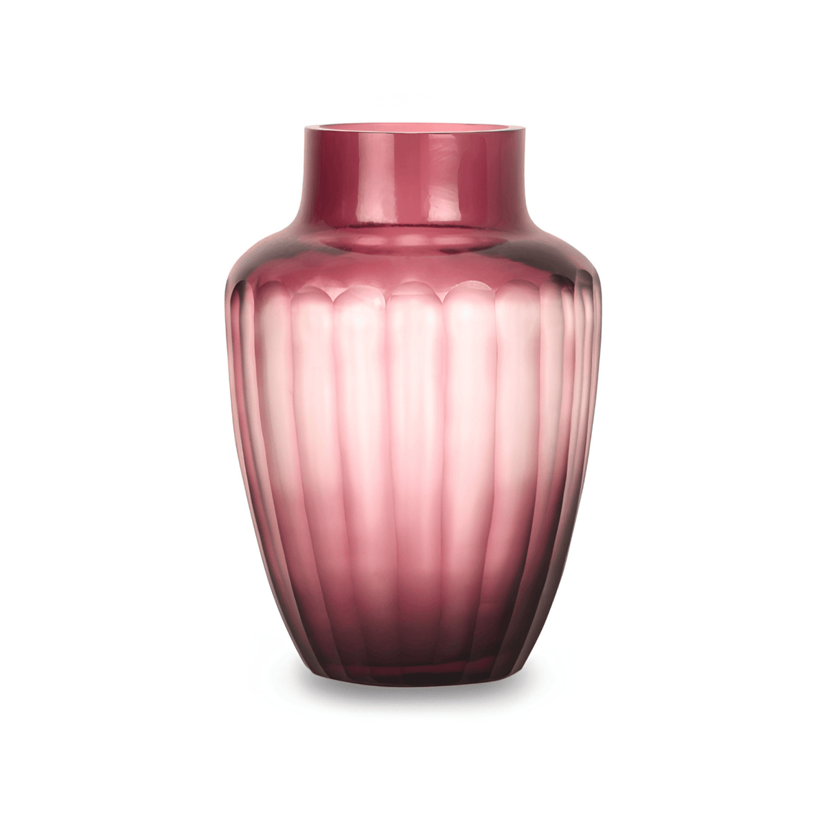 Ametrine Small, glass vase by Daily Flowers