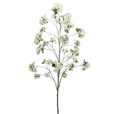 Ivory artificial apple tree branch