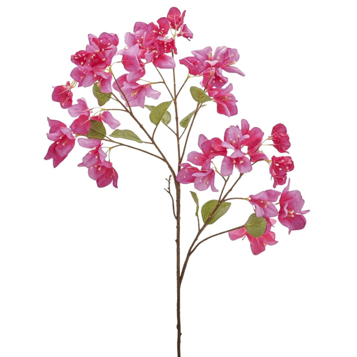 Artificial fuschia bougainvillea branch