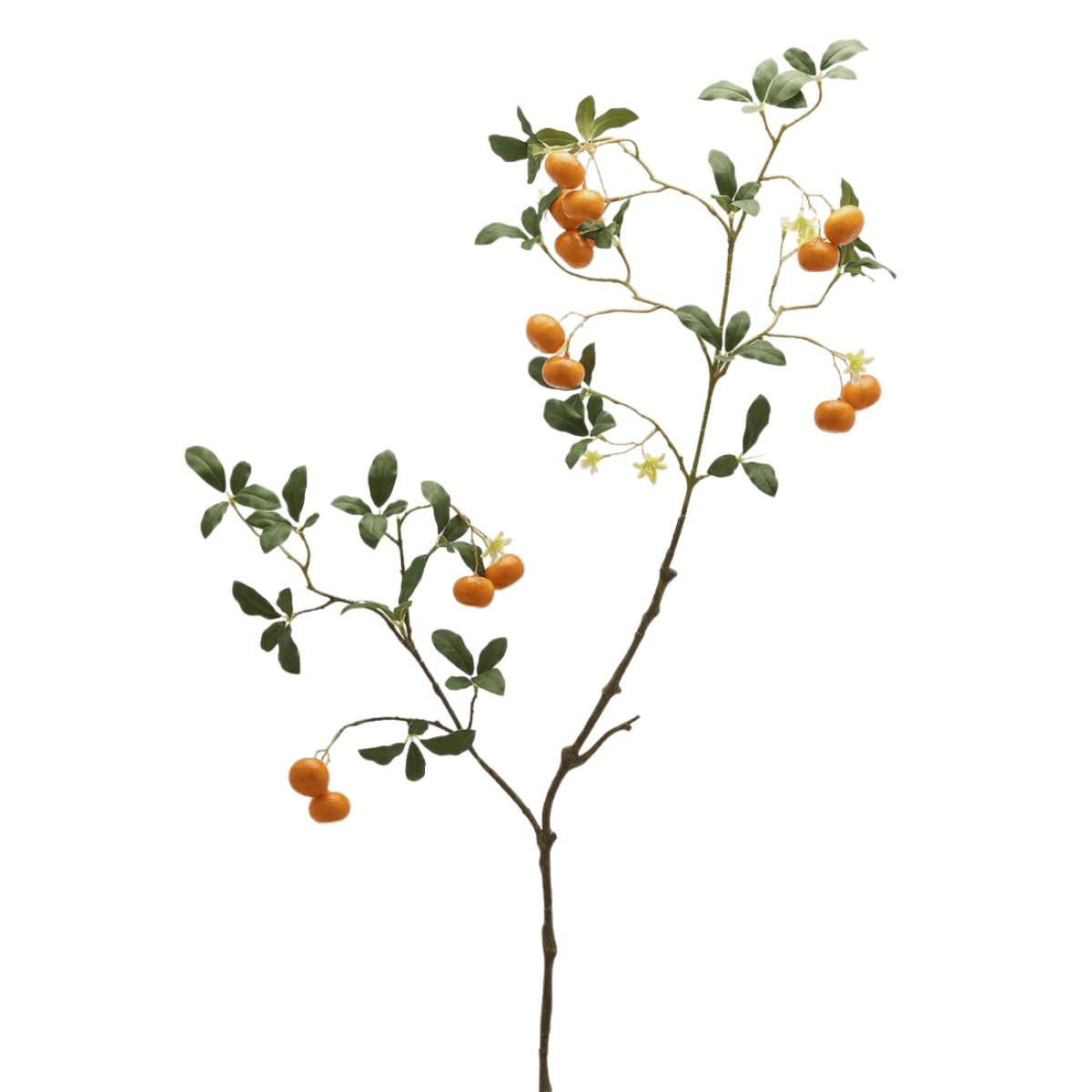 Artificial clementine branch tall