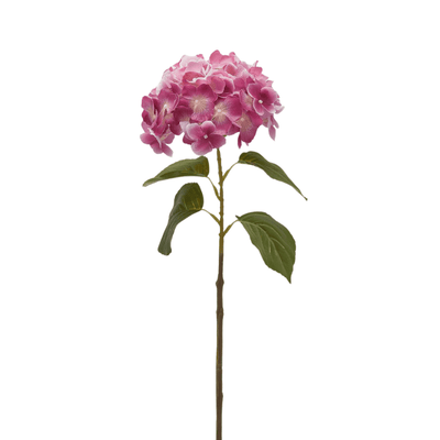 Pink artificial hydrangea