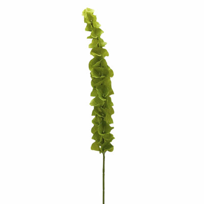 Tall artificial Molucella (Bells of Ireland) branch in lime green, 108 cm, by Daily Flowers