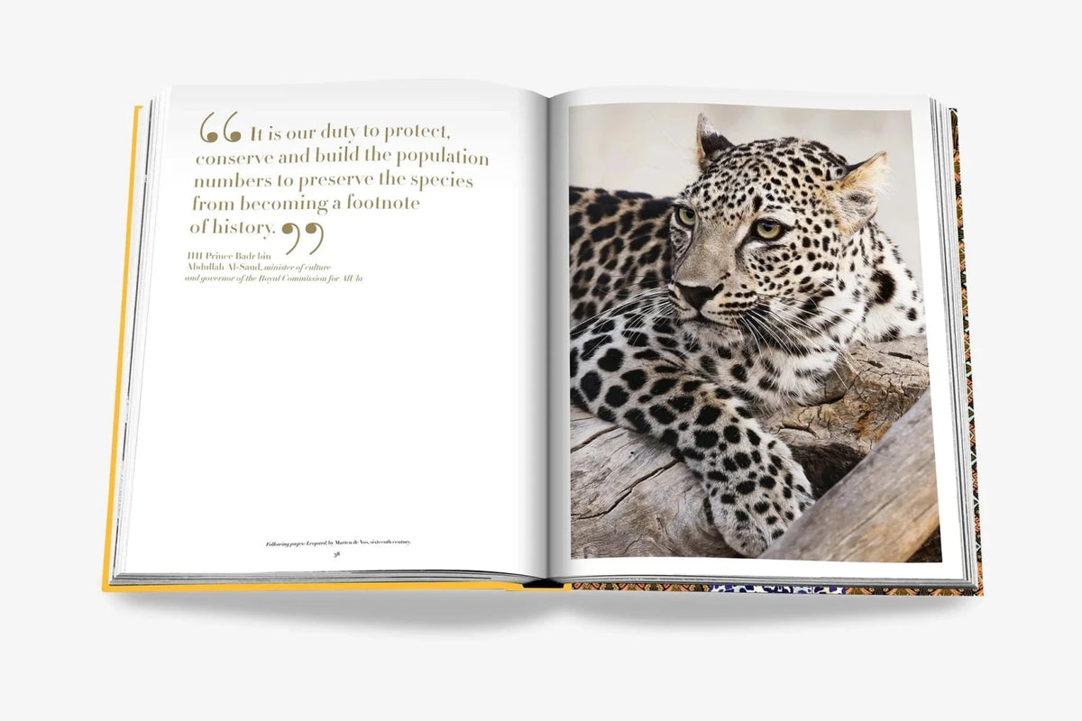 Assouline Arabian Leopard interior pages