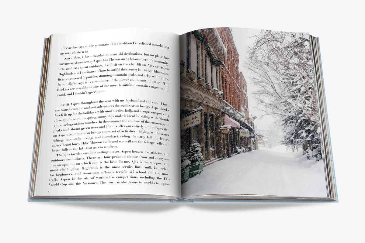 Assouline coffee table book, Aspen Style, coffee table book at Daily Flowers