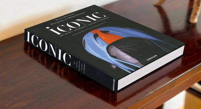 Assouline Iconic Art Design coffee table book desktop