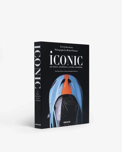 Assouline Iconic Art Design Advertising Automobile book cover