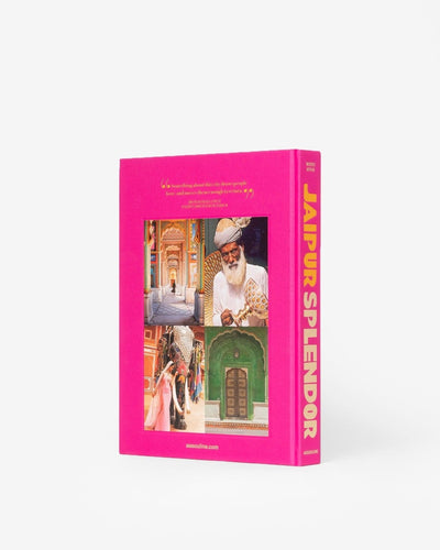 Assouline Jaipur Splendor coffee table book side
