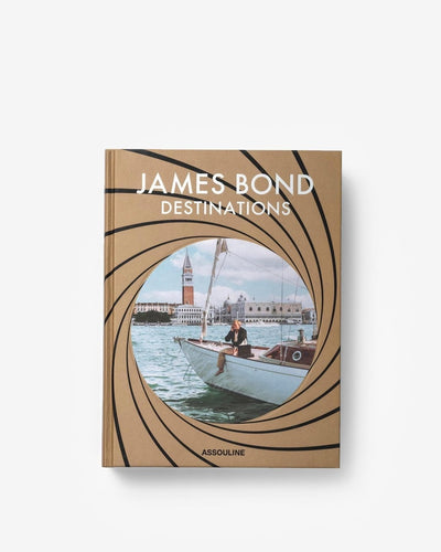 Assouline James Bond Destinations coffee table book back cover