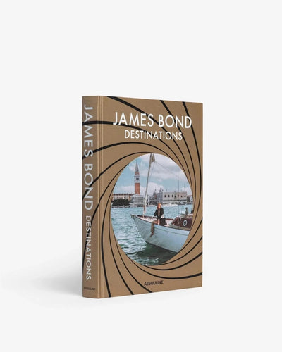 Assouline James Bond Destinations coffee table book cover