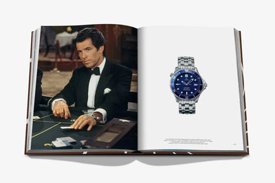 Assouline James Bond Style open book pages