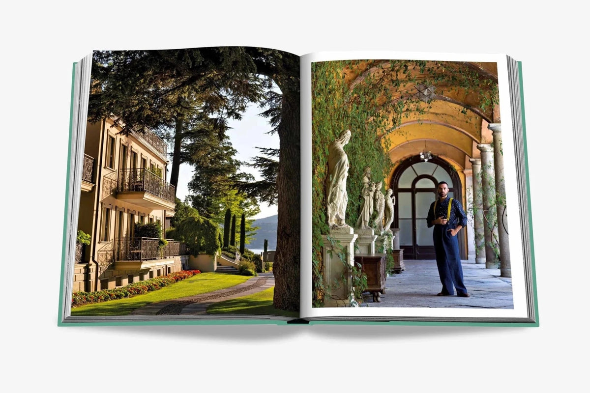 Assouline Lake Como Idyll open book pages