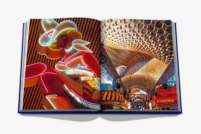 Assouline Las Vegas Magic open book pages
