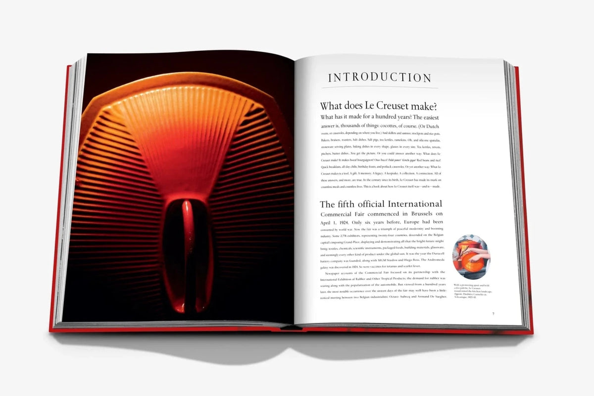 Assouline Le Creuset Legend interior pages