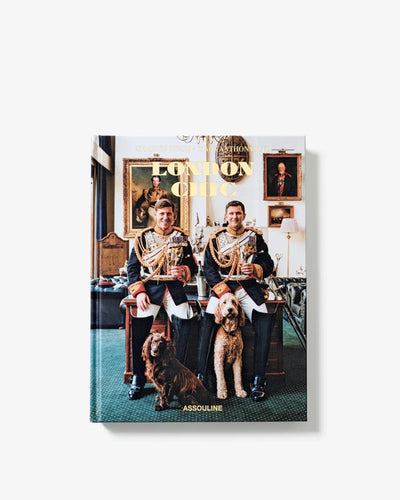 Assouline London Chic coffee table book spine