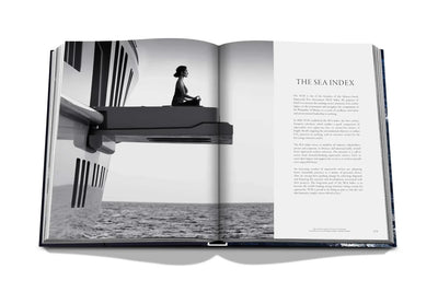 Assouline Monaco Yacht Club open book pages