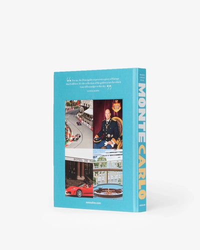 Assouline Monte Carlo coffee table book side