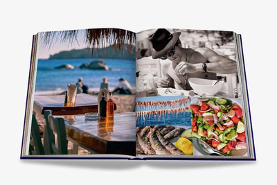 Assouline coffee table book, Mykonos Muse, coffee table book at Daily Flowers