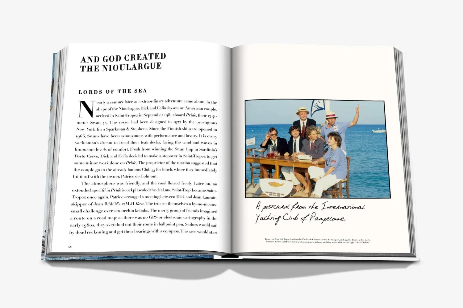 Assouline Saint-Tropez Yachting interior pages spread