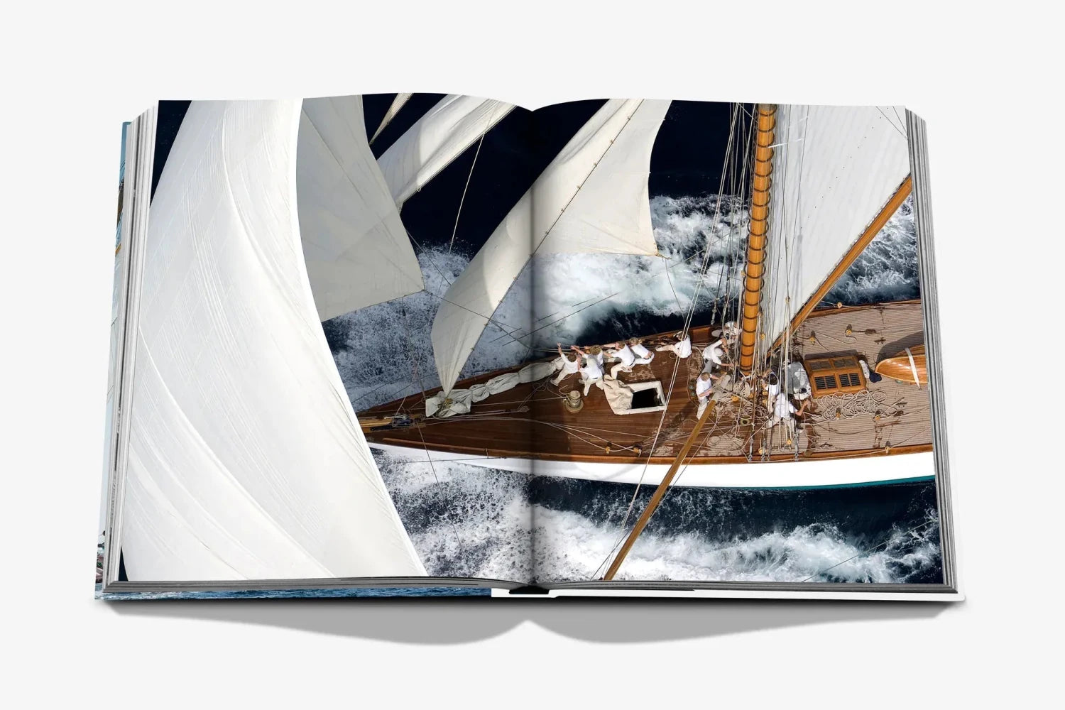 Assouline Saint-Tropez Yachting interior pages art