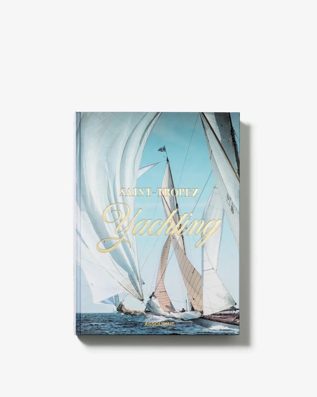 Assouline Saint-Tropez Yachting coffee table book spine