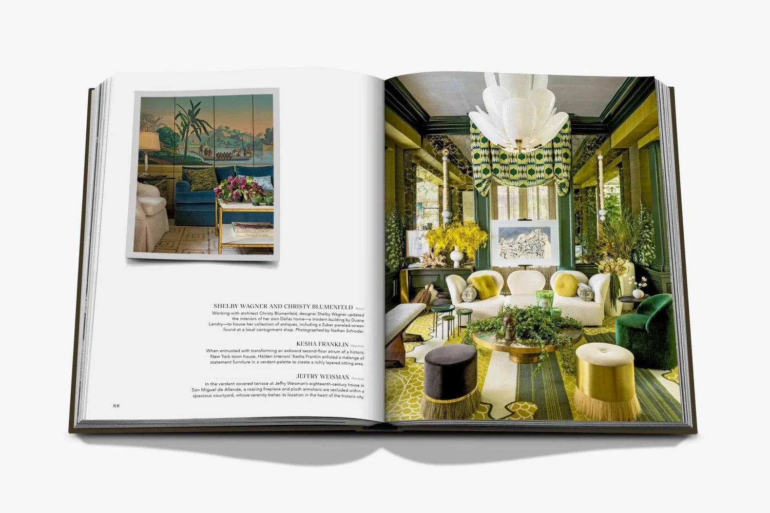 Assouline The Living Room book spread
