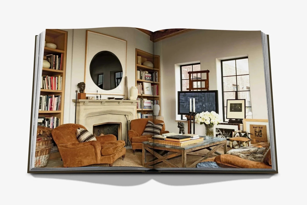 Assouline The Living Room open book pages