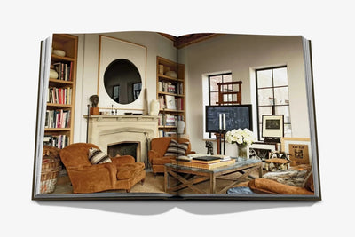 Assouline The Living Room open book pages