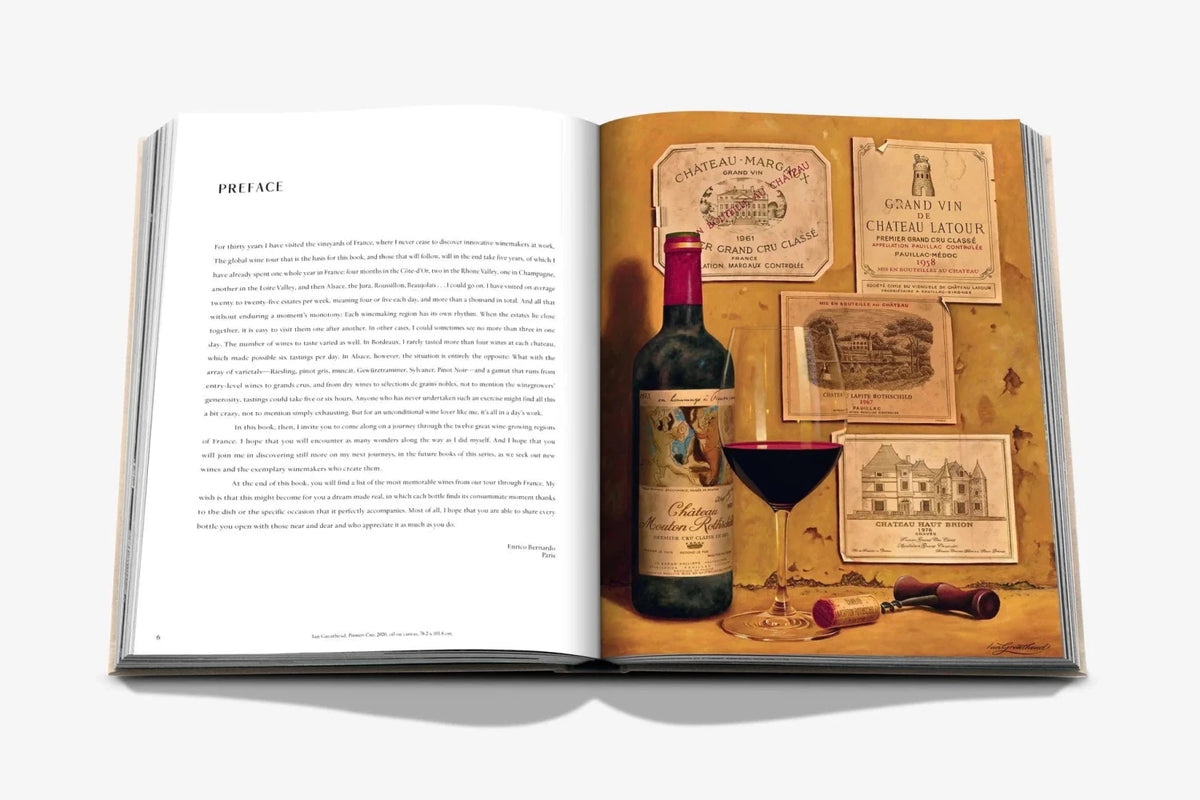 Assouline Wine and Travel France interior detail