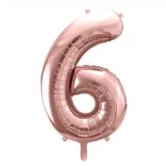 Cijfer '6' - Helium ballon