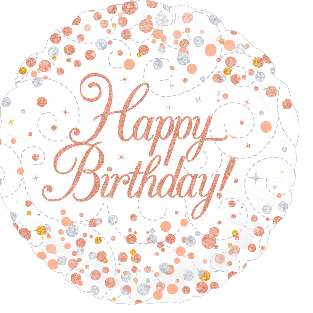 Happy Birthday - Helium balloon
