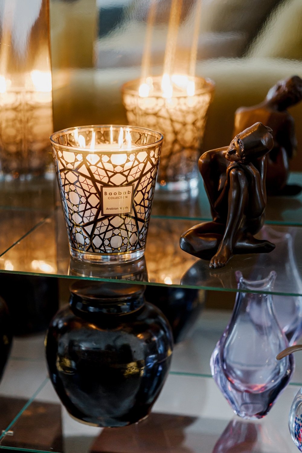 Baobab Arabian Nights candle outdoor lifestyle