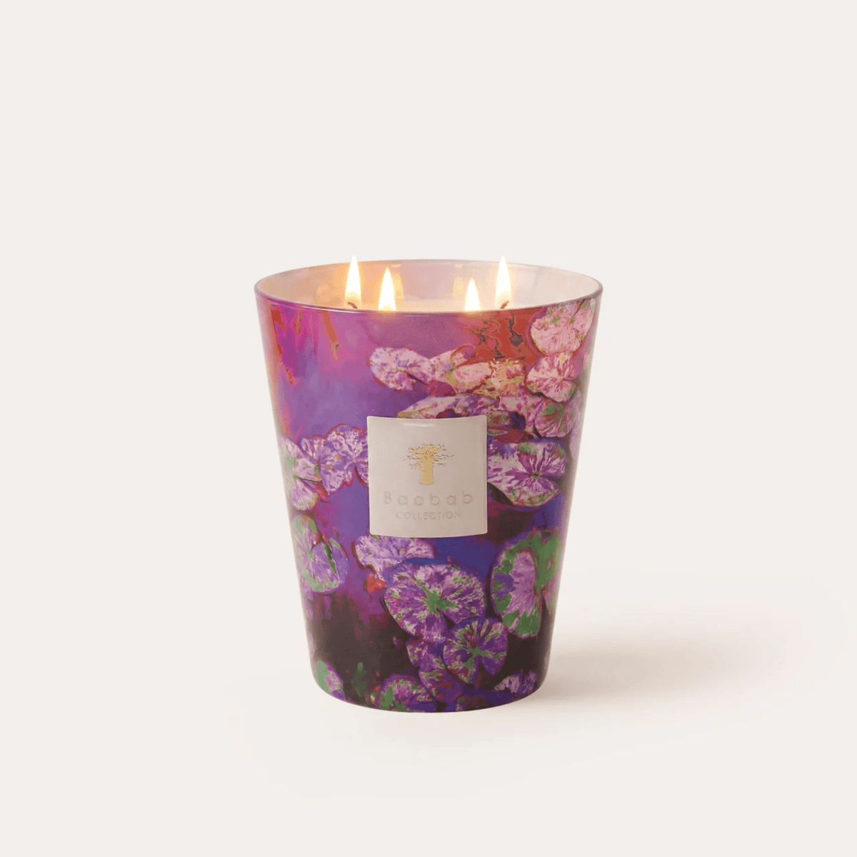 Baobab Scented Candle, Arty Flowers Water Lily at Daily Flowers