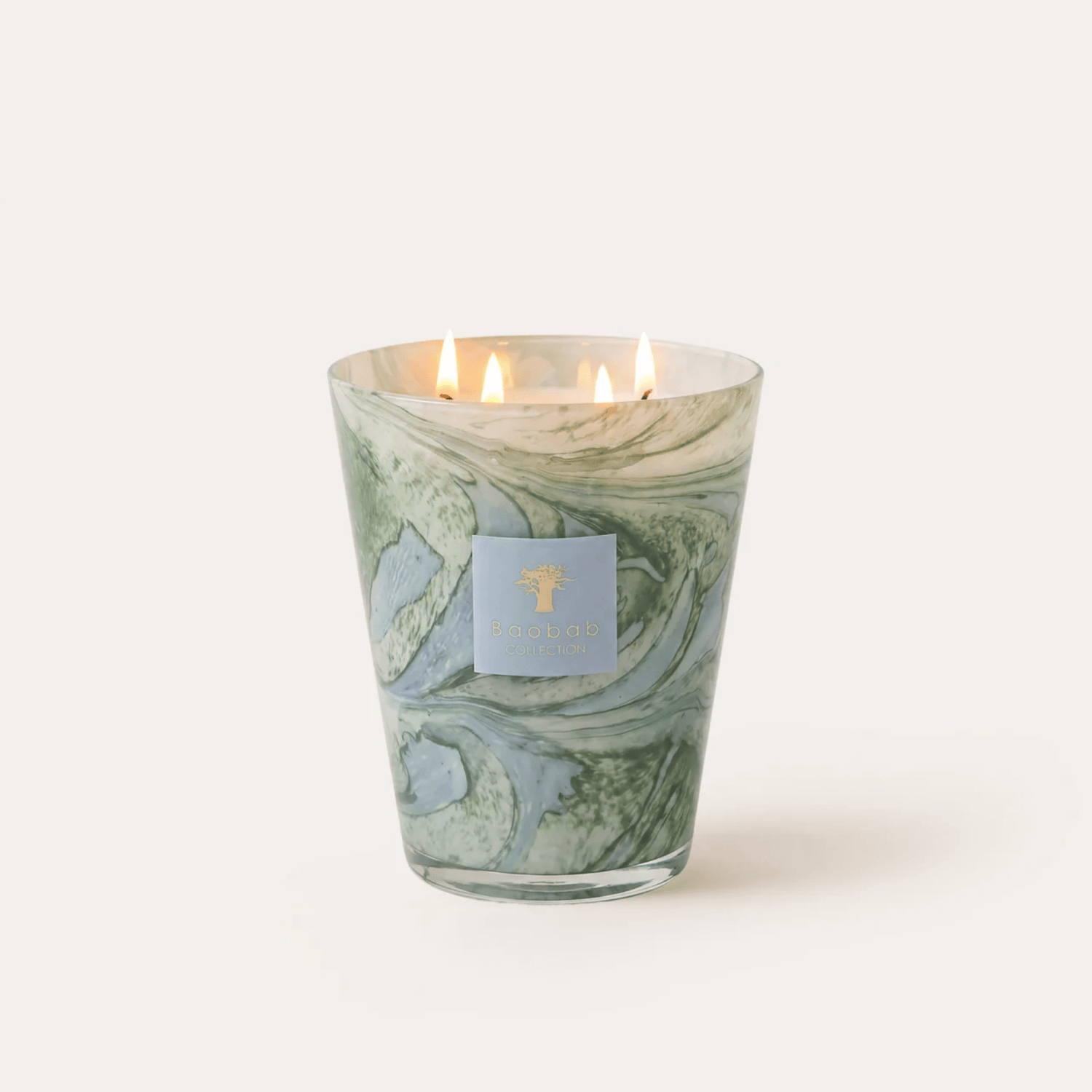 Baobab Scented Candle, Leaves Marius at Daily Flowers