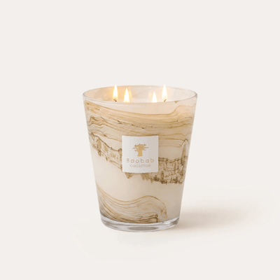 Baobab Scented Candle, Sand Siloli at Daily Flowers