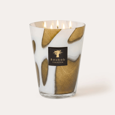Baobab Scented Candle, Stones Agate at Daily Flowers