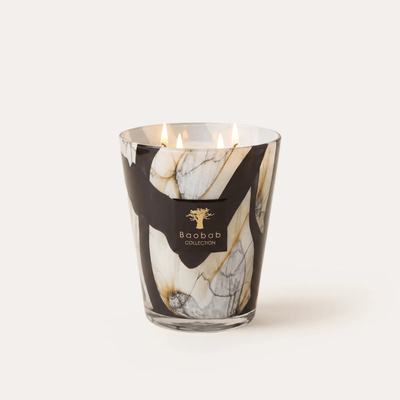 Baobab Scented Candle, Stones Marble at Daily Flowers
