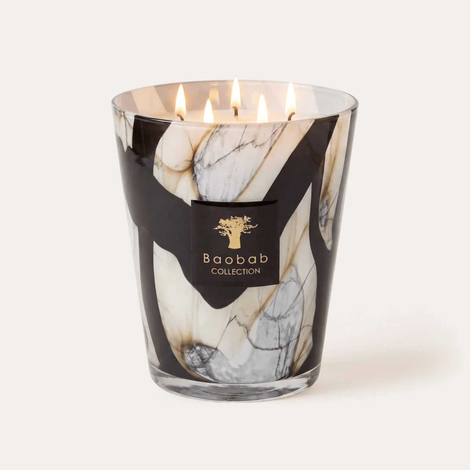Baobab Scented Candle, Stones Marble at Daily Flowers