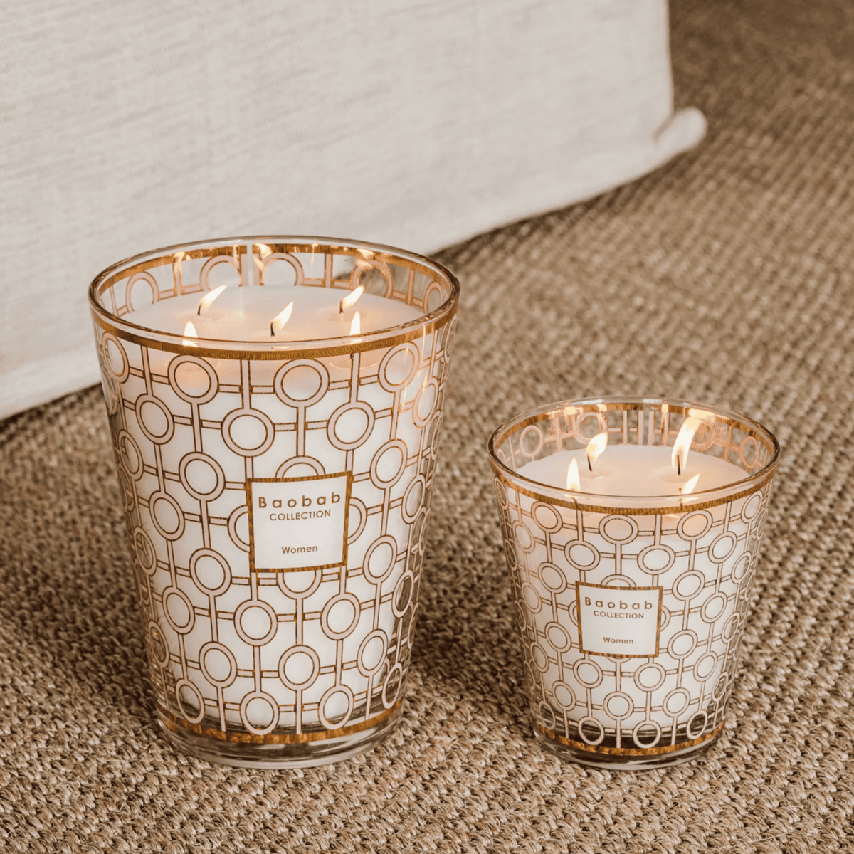 Baobab Scented Candle, Women at Daily Flowers