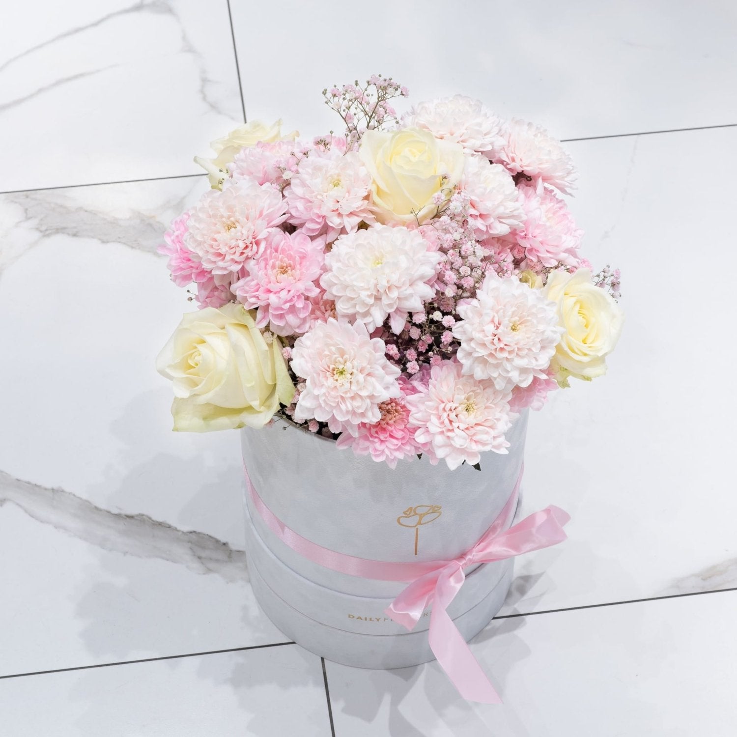 Blush Baby Box flower bouquet gift Daily Flowers