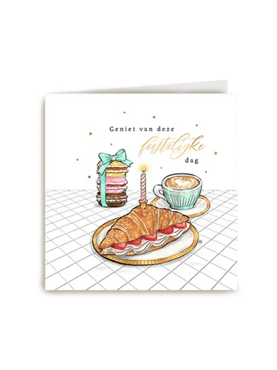 Luxurious Postcard - Feestelijke dag