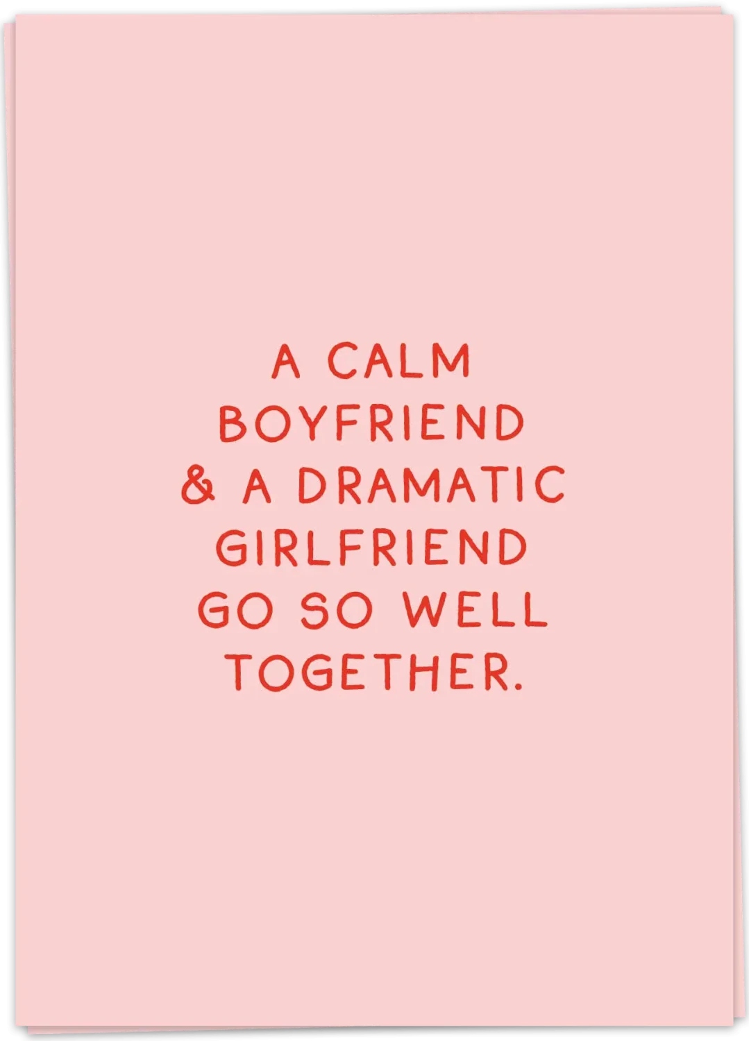 Fancy Postcard Calm Boyfriend